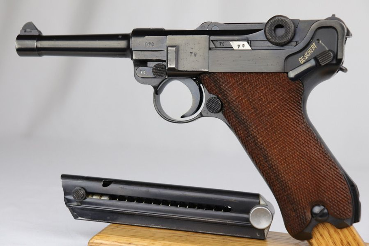 1938 Mauser Luger - Matching Magazine - 1