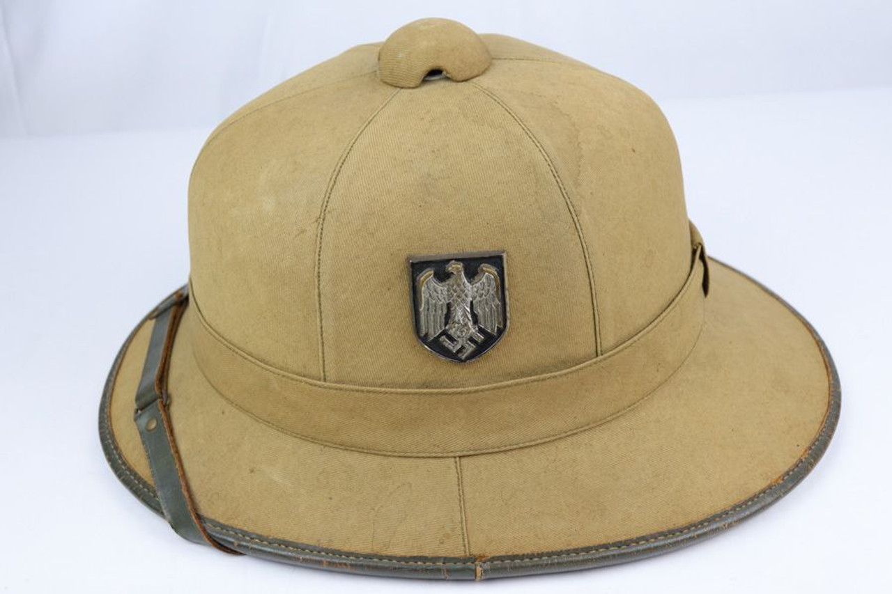 1941 Afrika Korps Pith Helmet - 1