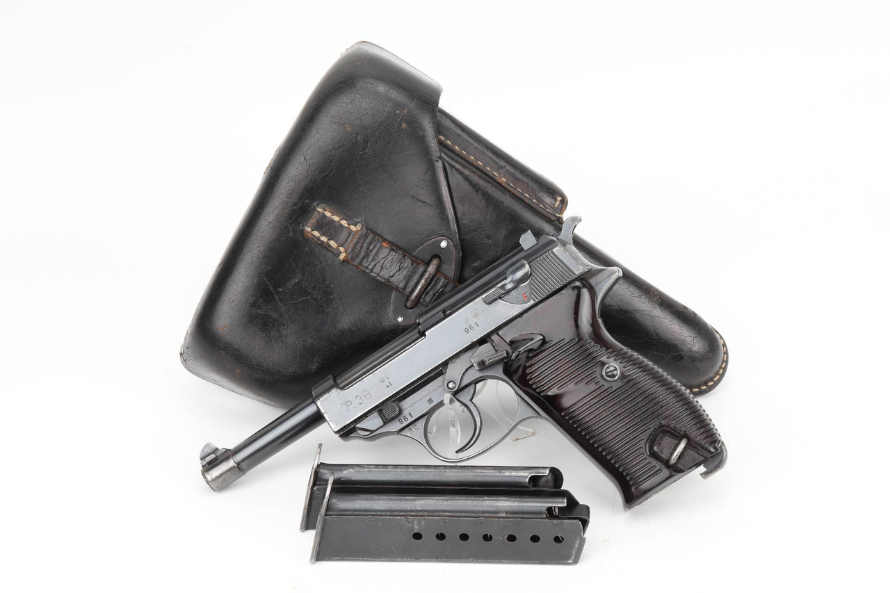 Very Early, First Variation AC 41 Walther P.38 Rig - Matching Magazine - photo 1 of 28