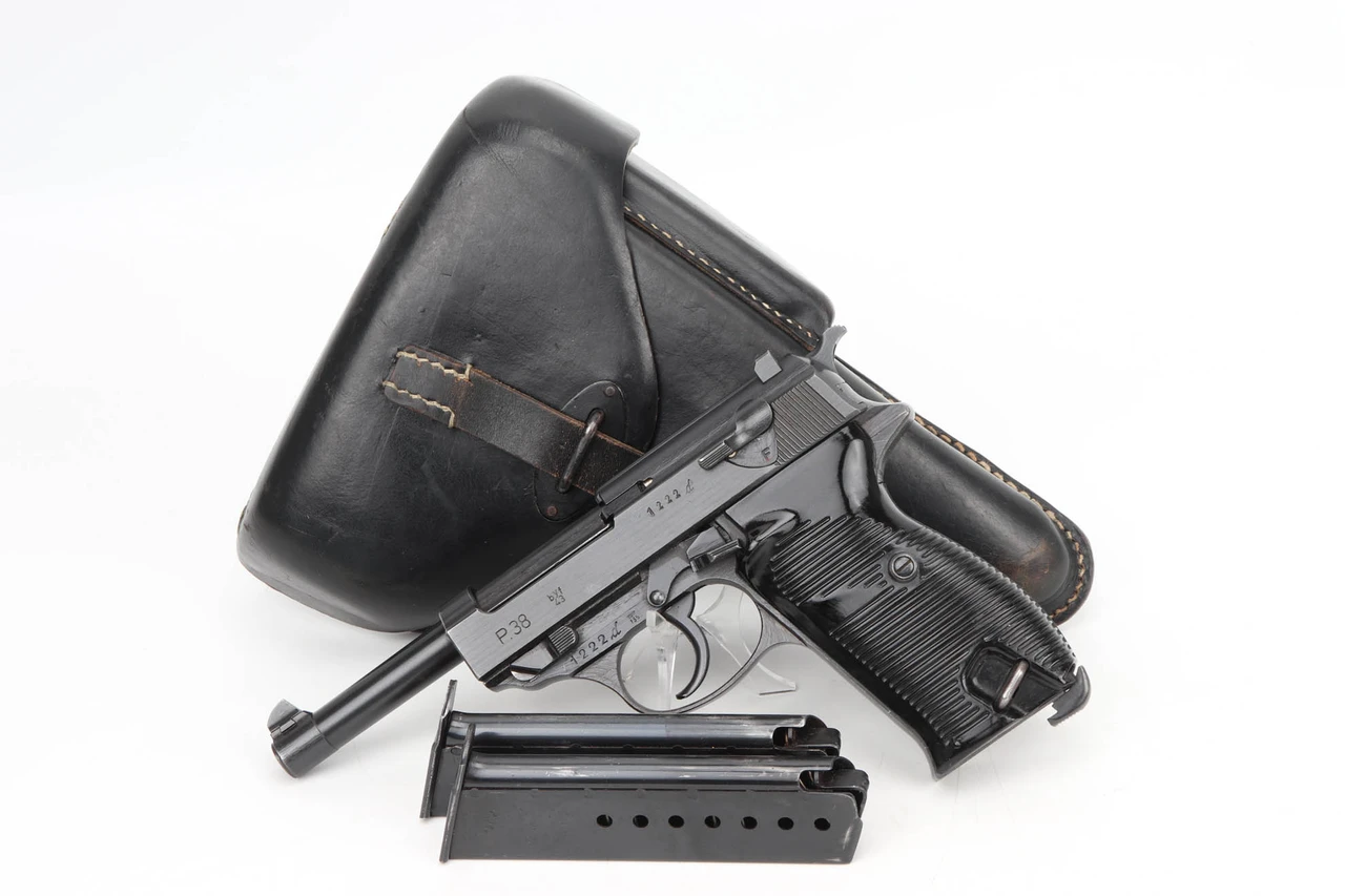 SOLD - Beautiful 1943 Mauser P.38 Rig - BYF 43