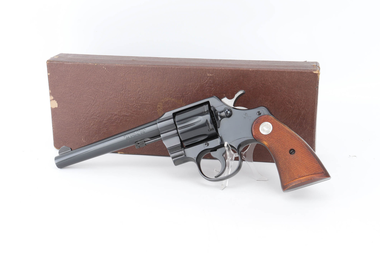 1960 Colt Official Police .38 Special revolver - with original box