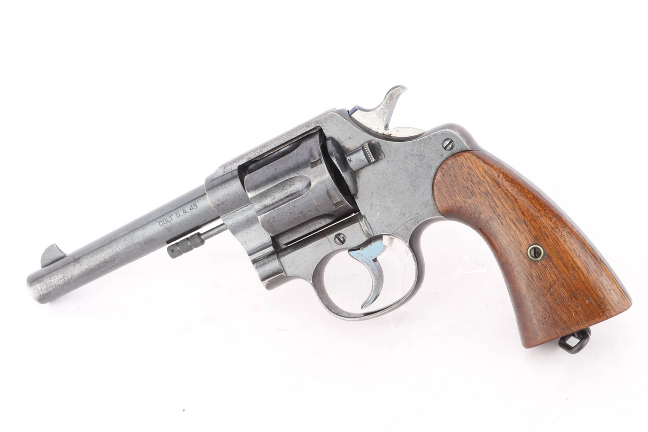 1911 Colt US Army Model 1909 .45 Colt revolver - left side view