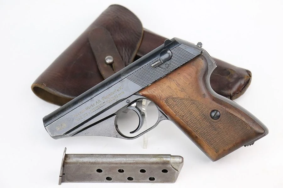 Kriegsmarine Mauser HSC Rig - 4th Variation - Rig with Holster and Magazine