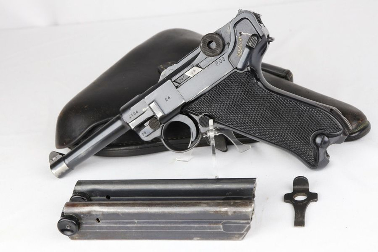 Complete Black Widow Mauser Luger Rig - 1