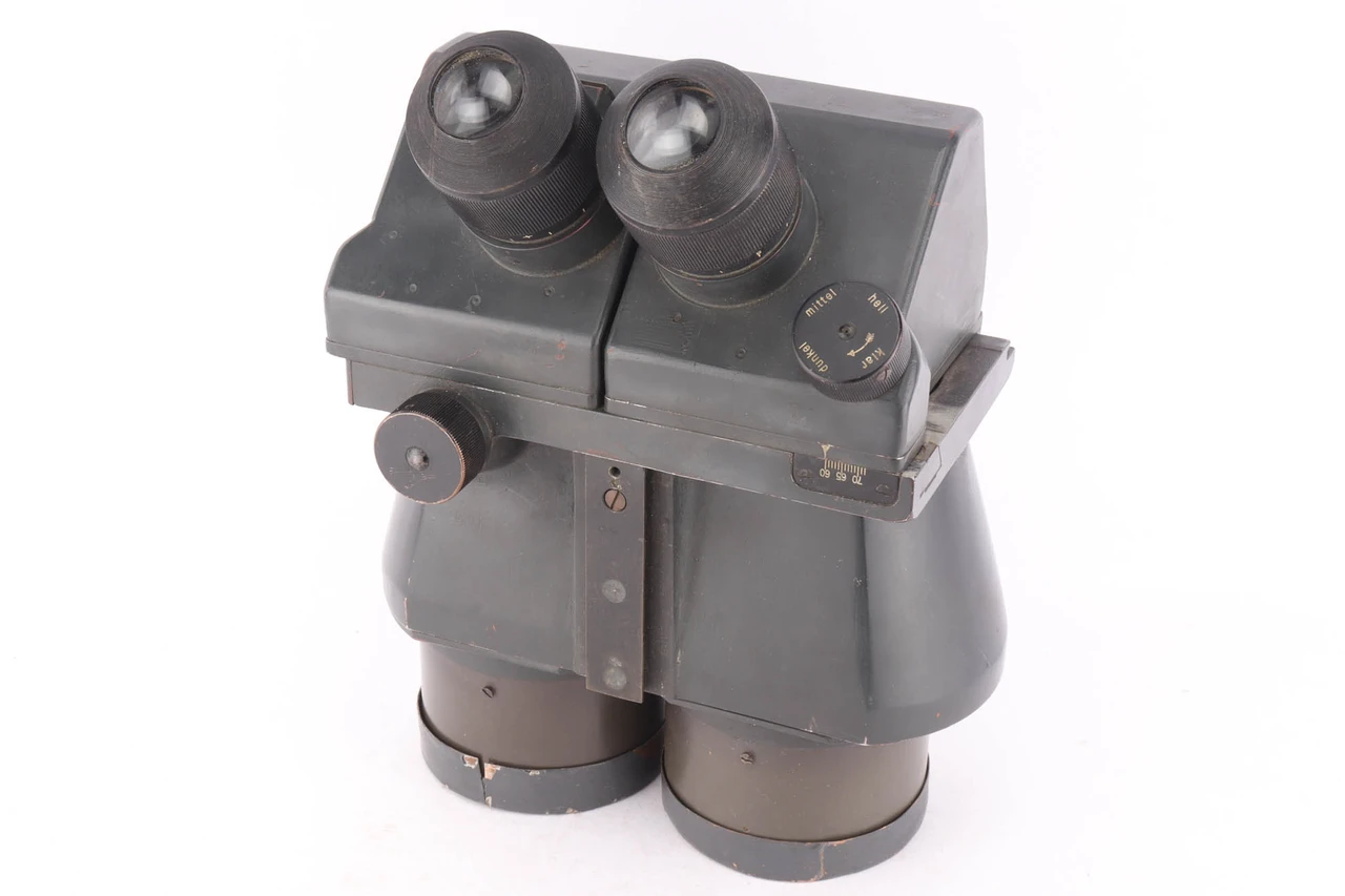 Very Nice German WWII 10x80 Flak Binoculars