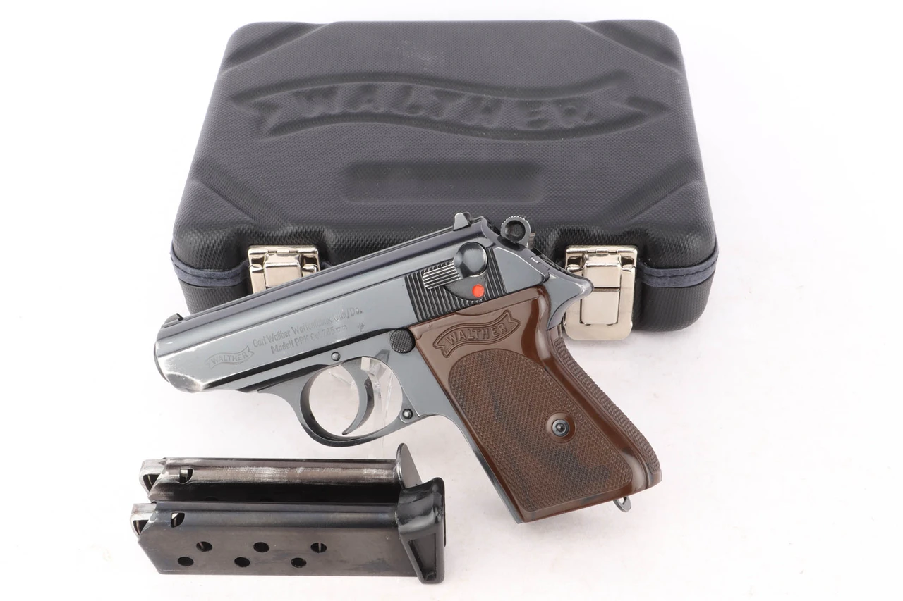 1965 Walther PPK 7.65mm pistol - with Walther presentation case