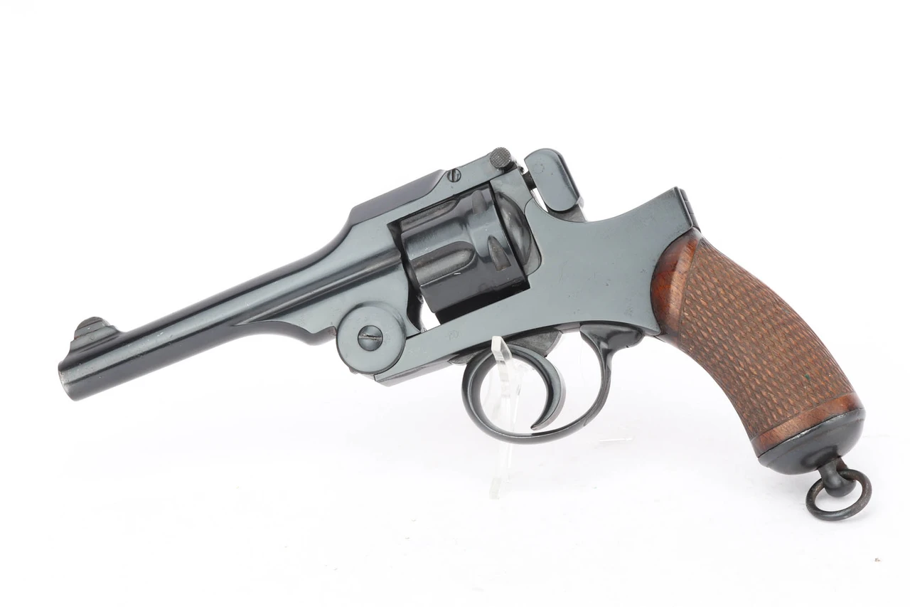 Left side of the Japanese Nambu Type 26 revolver