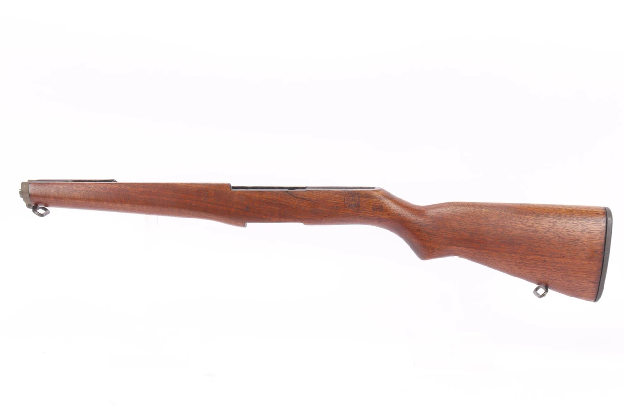 WW2 era Springfield M1 Garand stock - full side view