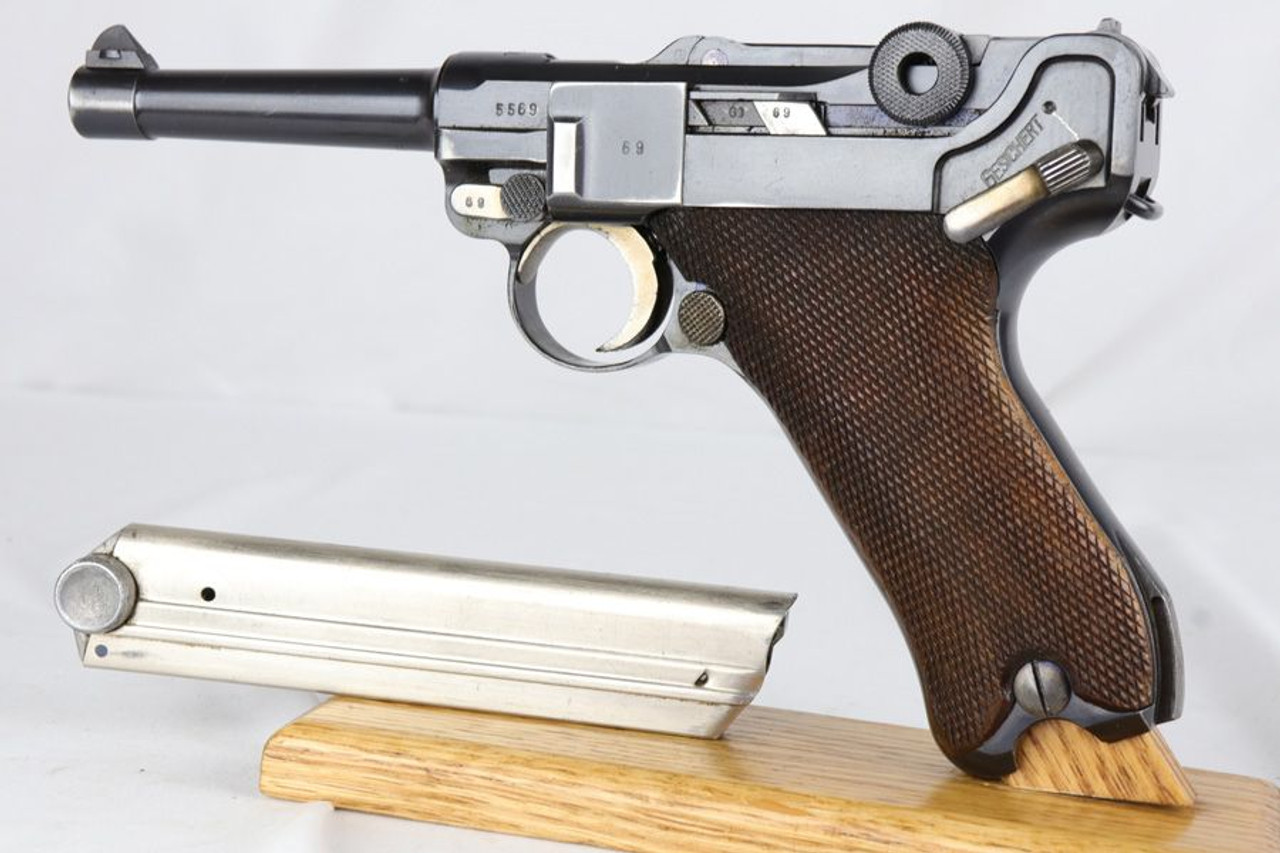 1936 Nazi Mauser Luger - Matching Magazine - 1