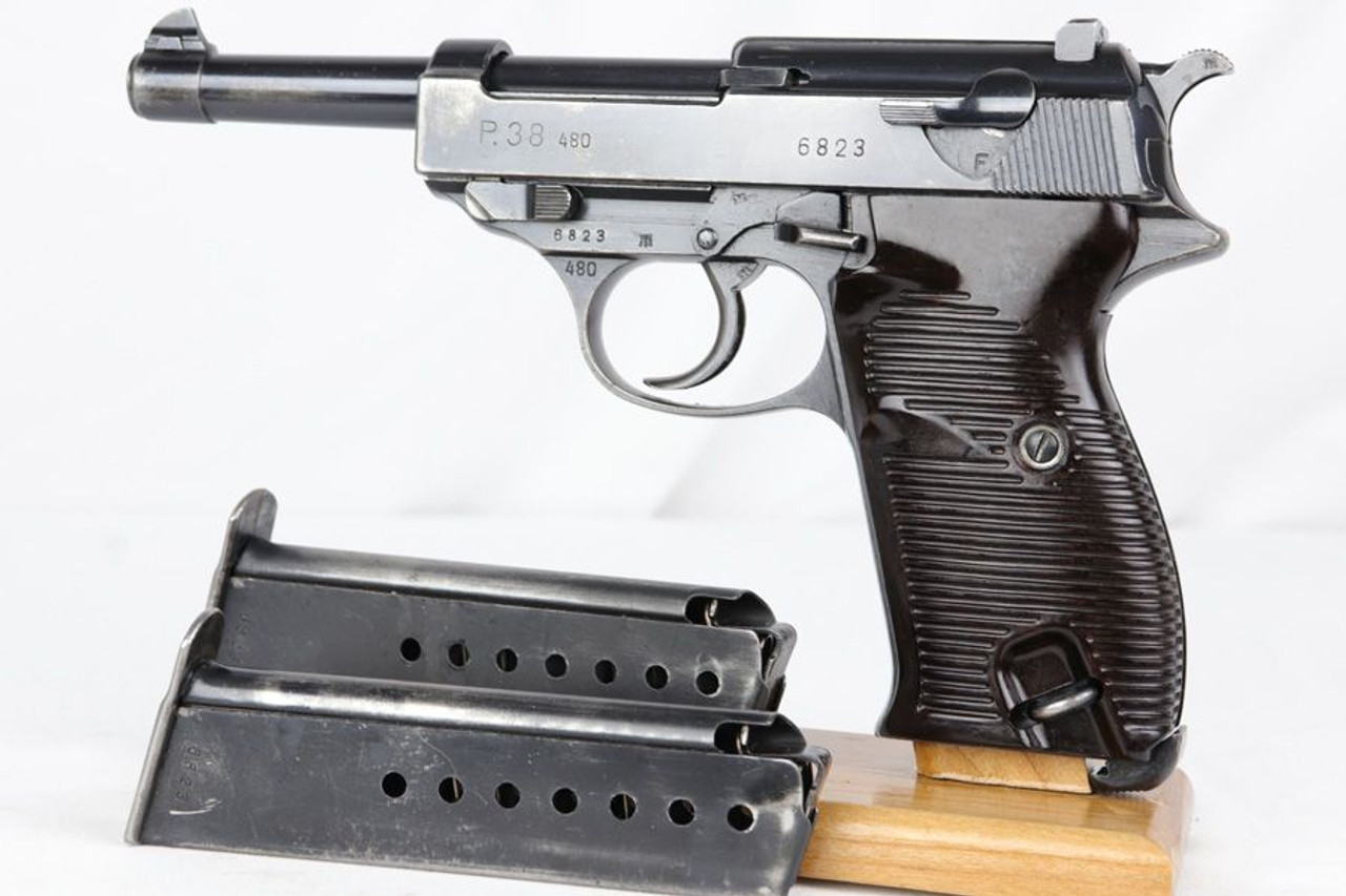 480 Code Walther P.38 - TWO Matching Magazines - 1