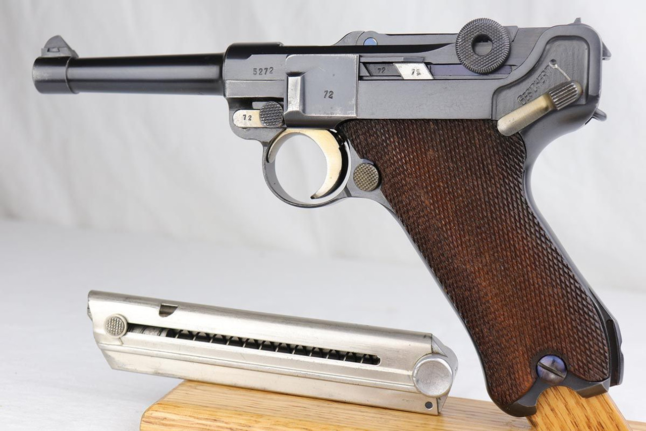 Beautiful G Date Mauser Luger - Matching Magazine - 1