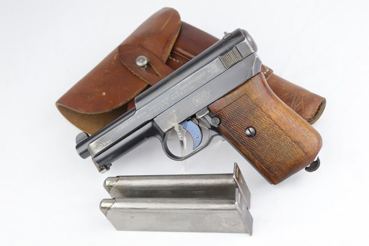 Police Mauser Model 1914 Rig - Two Matching Magazines - 1