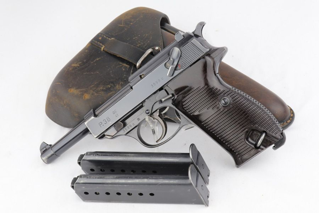 1941 Walther P.38 Rig - Two Matching Magazines - 1