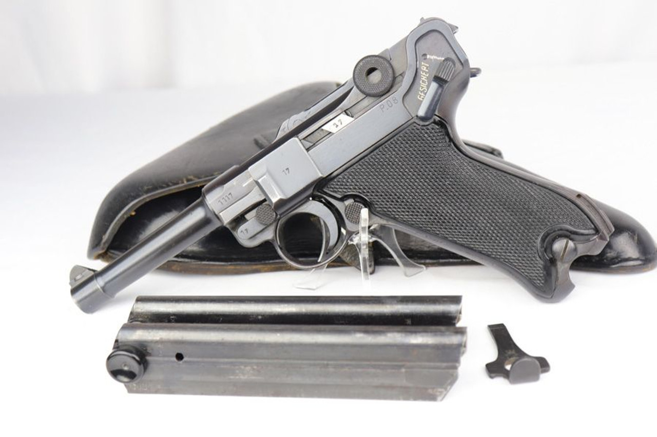 Nazi Black Widow Mauser Luger Rig - 1