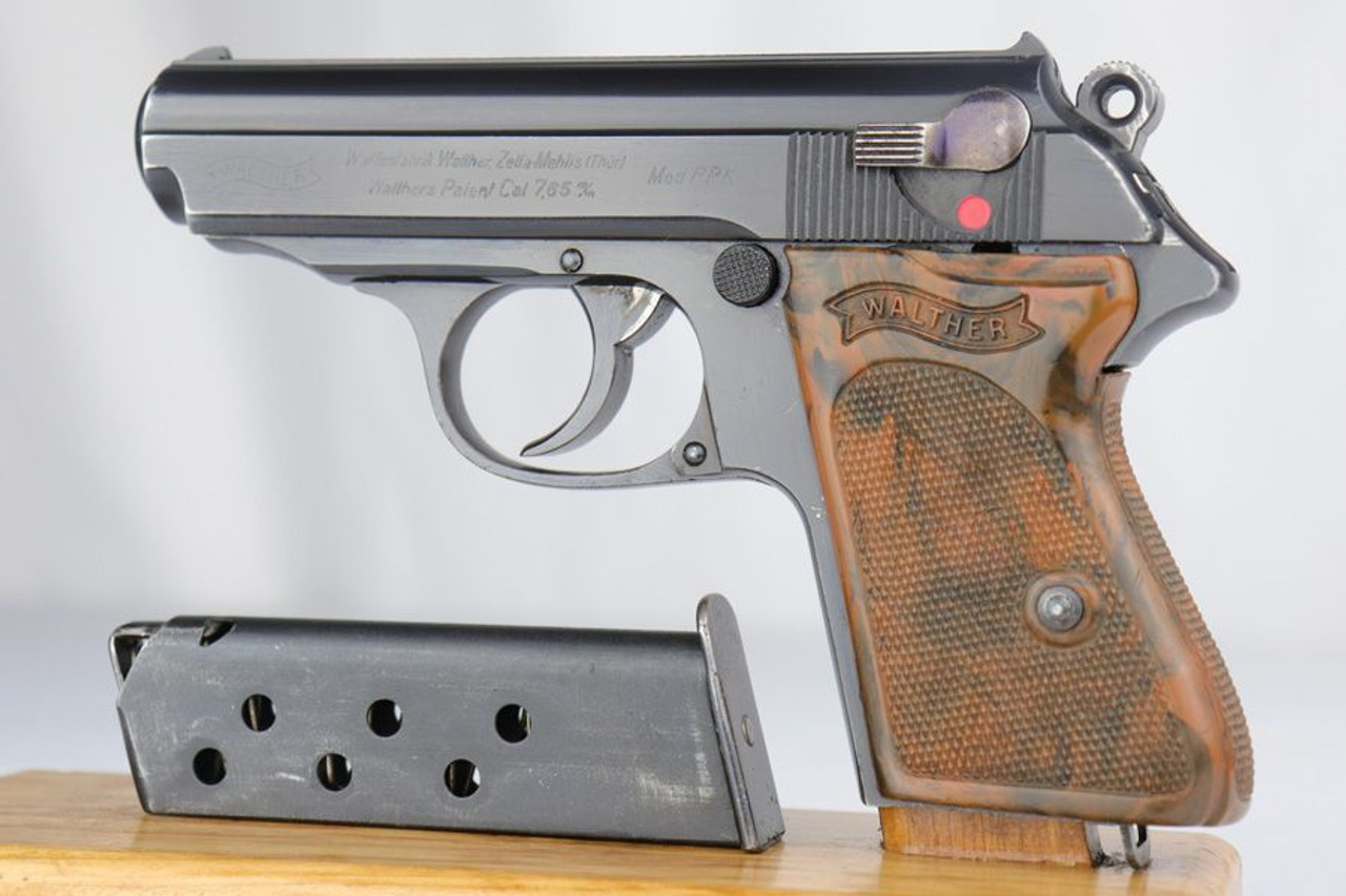 Gorgeous SS Walther PPK - Matching Magazine - 1