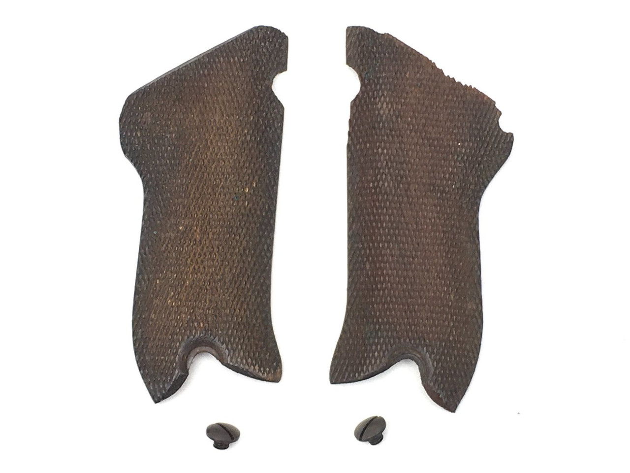 P.08 E/655 Luger Grip Set And screws - 1