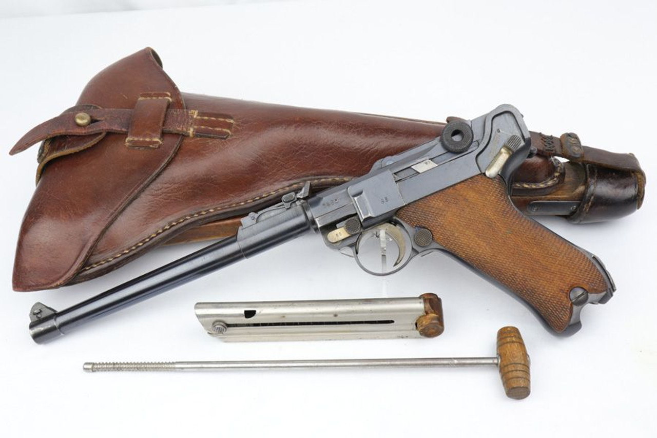 Fantastic 1917 Artillery Luger Rig - Matching Stock & Magazine - 1