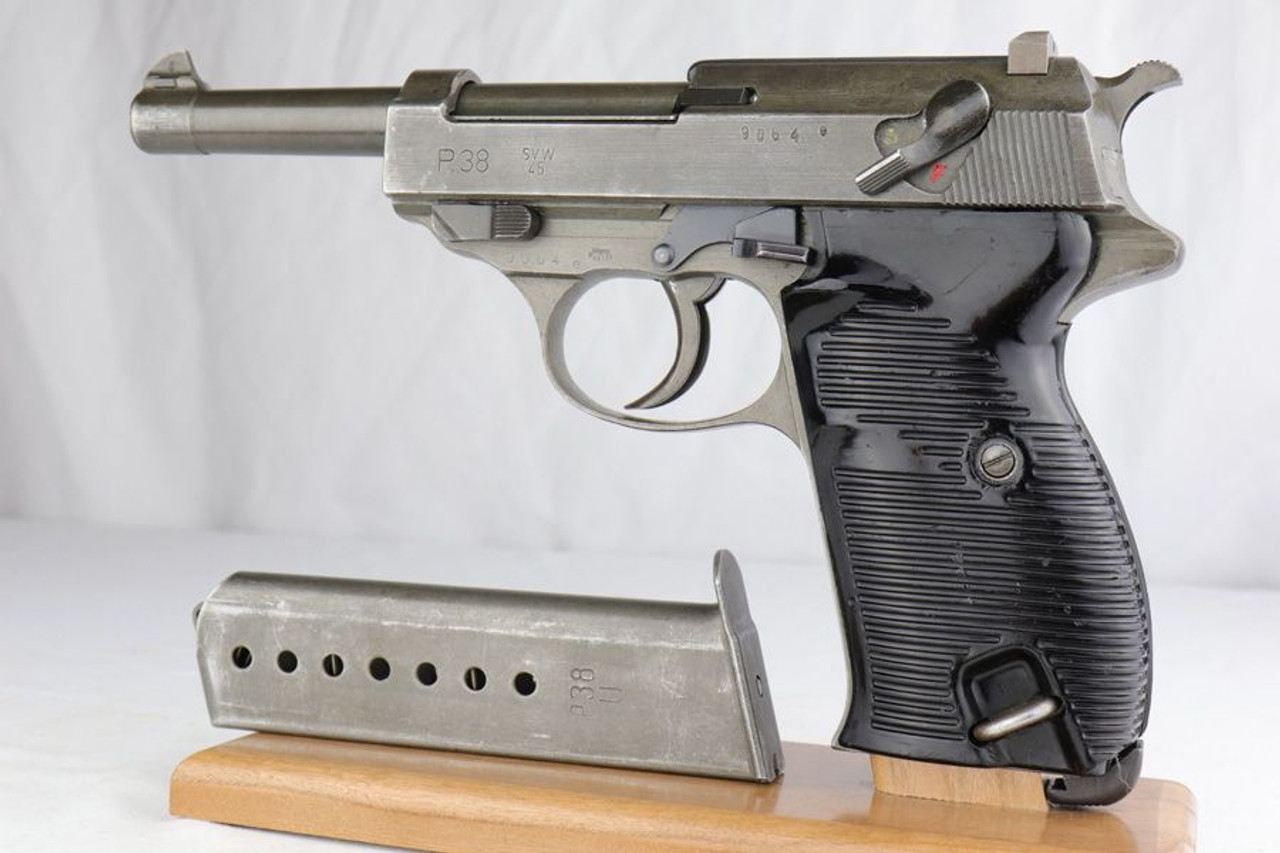 Rare Nazi Mauser P.38 - svw 45 - All Phosphate - 1