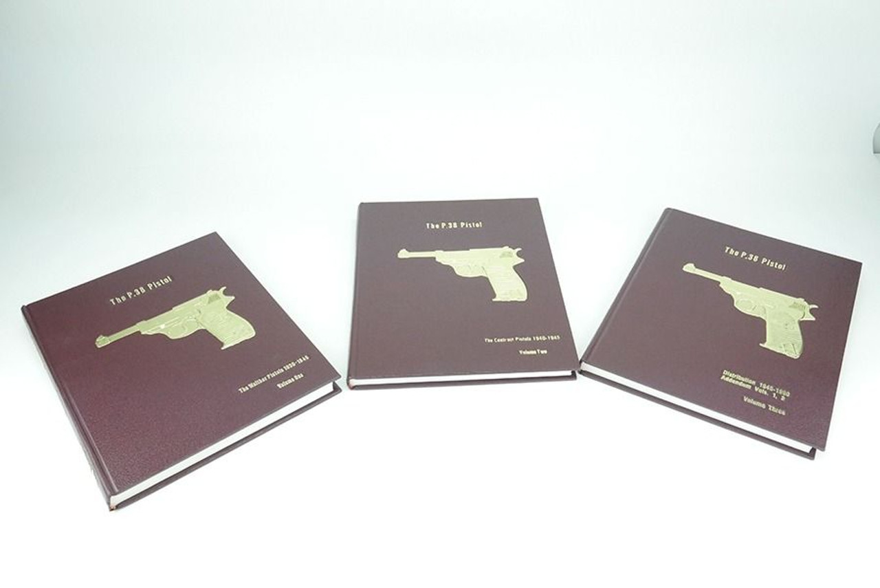 The P.38 Pistol by Buxton - Complete 3 Vol. Set
