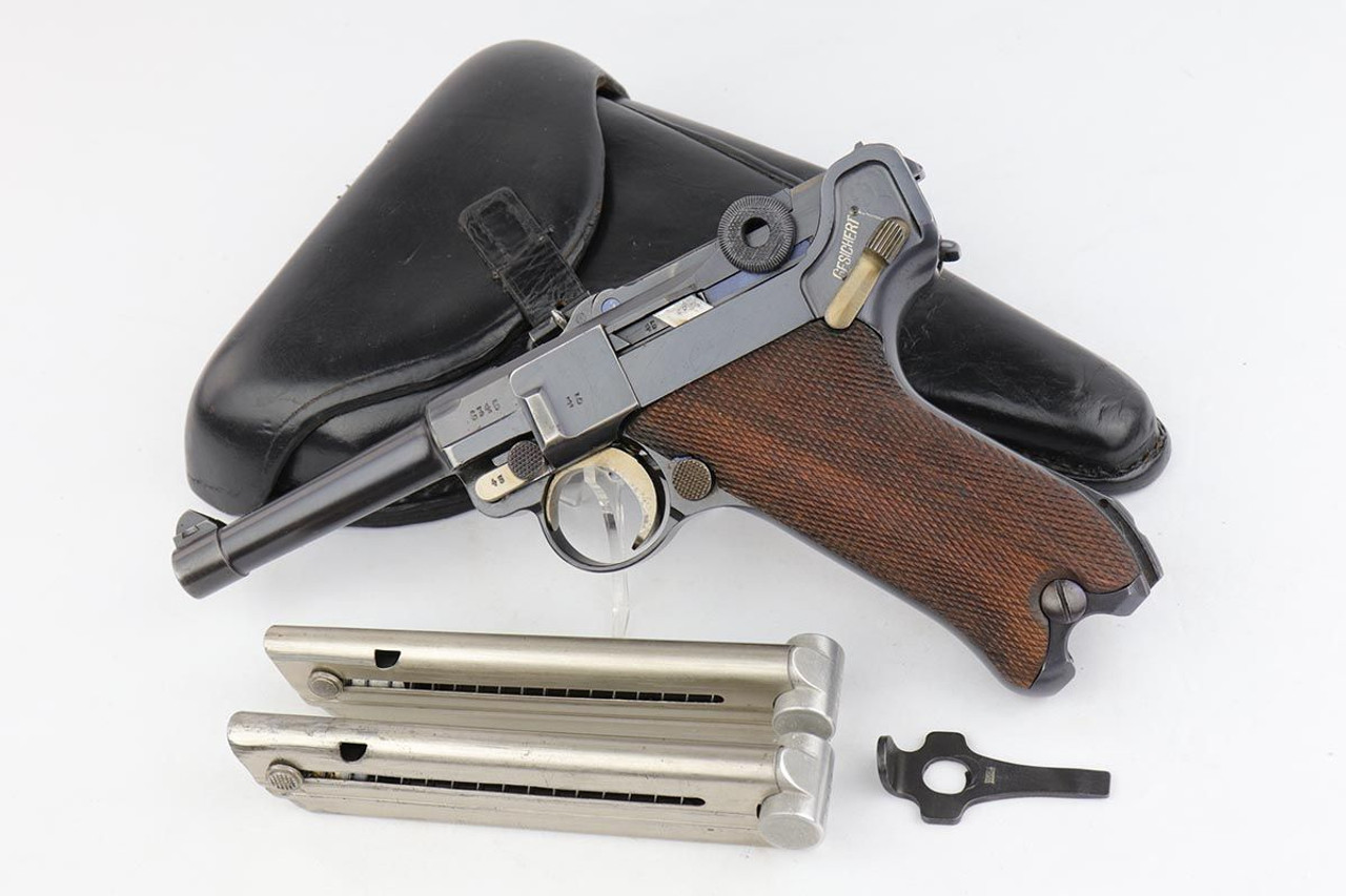 Excellent G Date Mauser Luger Rig - 1