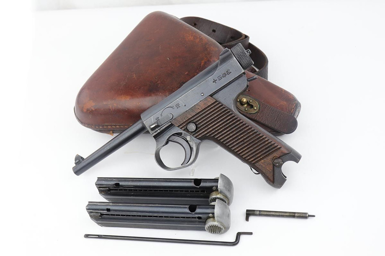 Excellent Type 14 Nambu Rig - Two Matching Magazines - 1