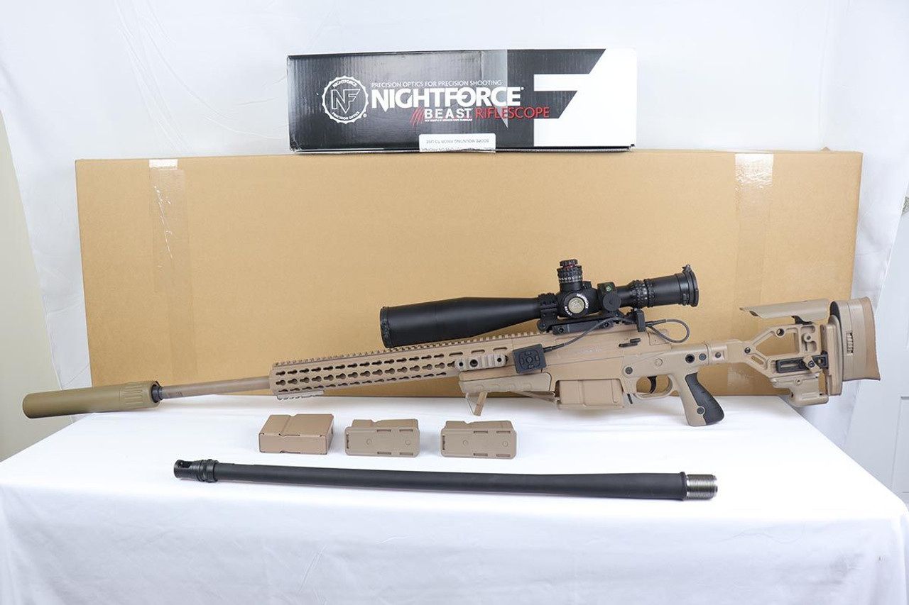 Accuracy Int. AX Sniper - Dual Caliber, Suppressor, BEAST Scope - 1