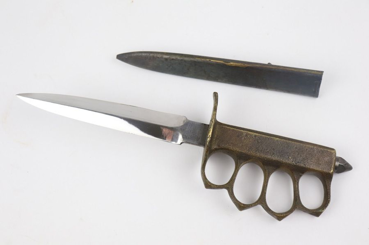 Au Lion French 1918 Trench Knife - 1