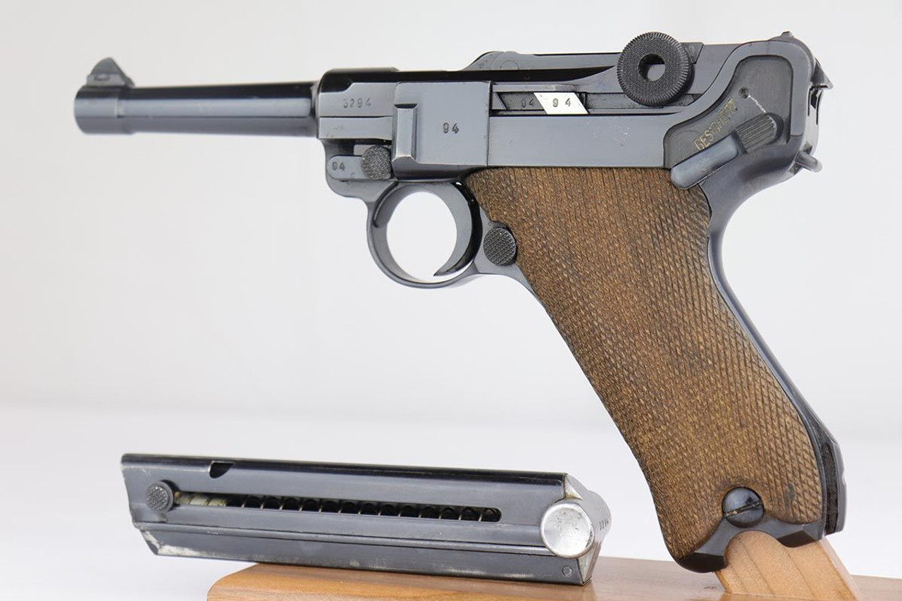 Mint 1939 Mauser Luger - Matching Magazine - 1