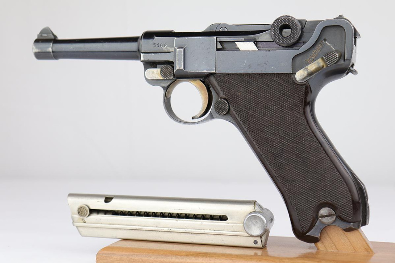 Early S Code Krieghoff Luger - 1