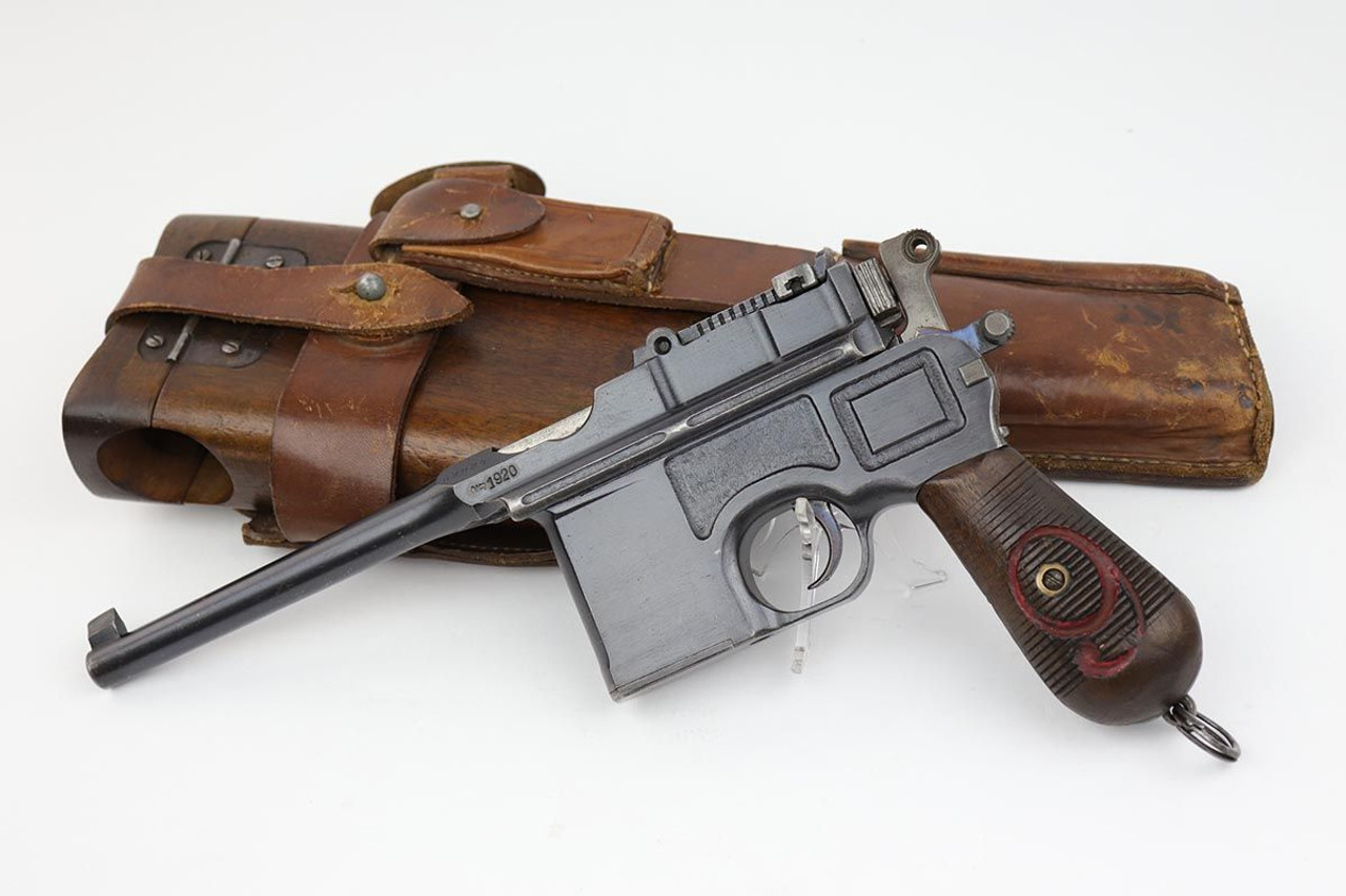 Police Mauser C96 Broomhandle Rig - Red 9 - 1