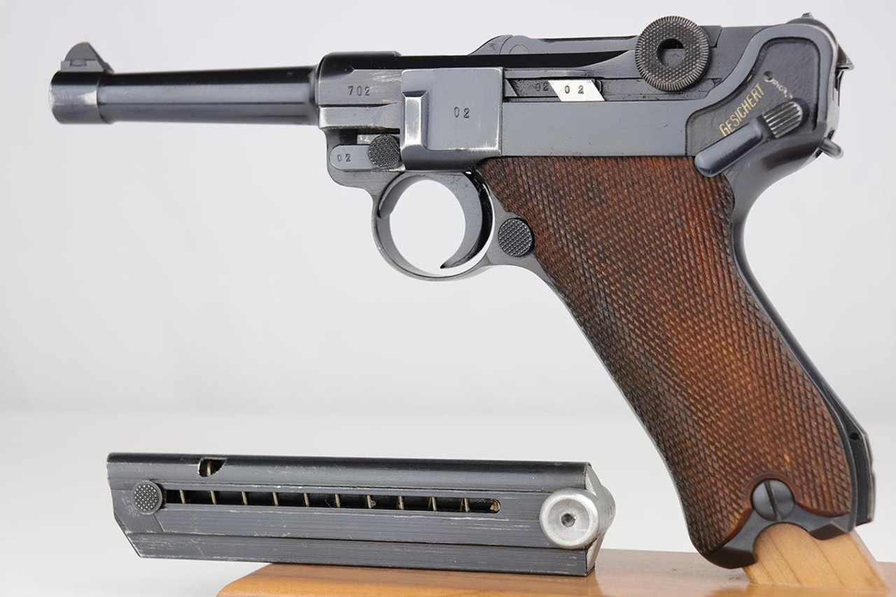 Beautiful 1940 Army Mauser Luger Äì Matching Magazine - 1