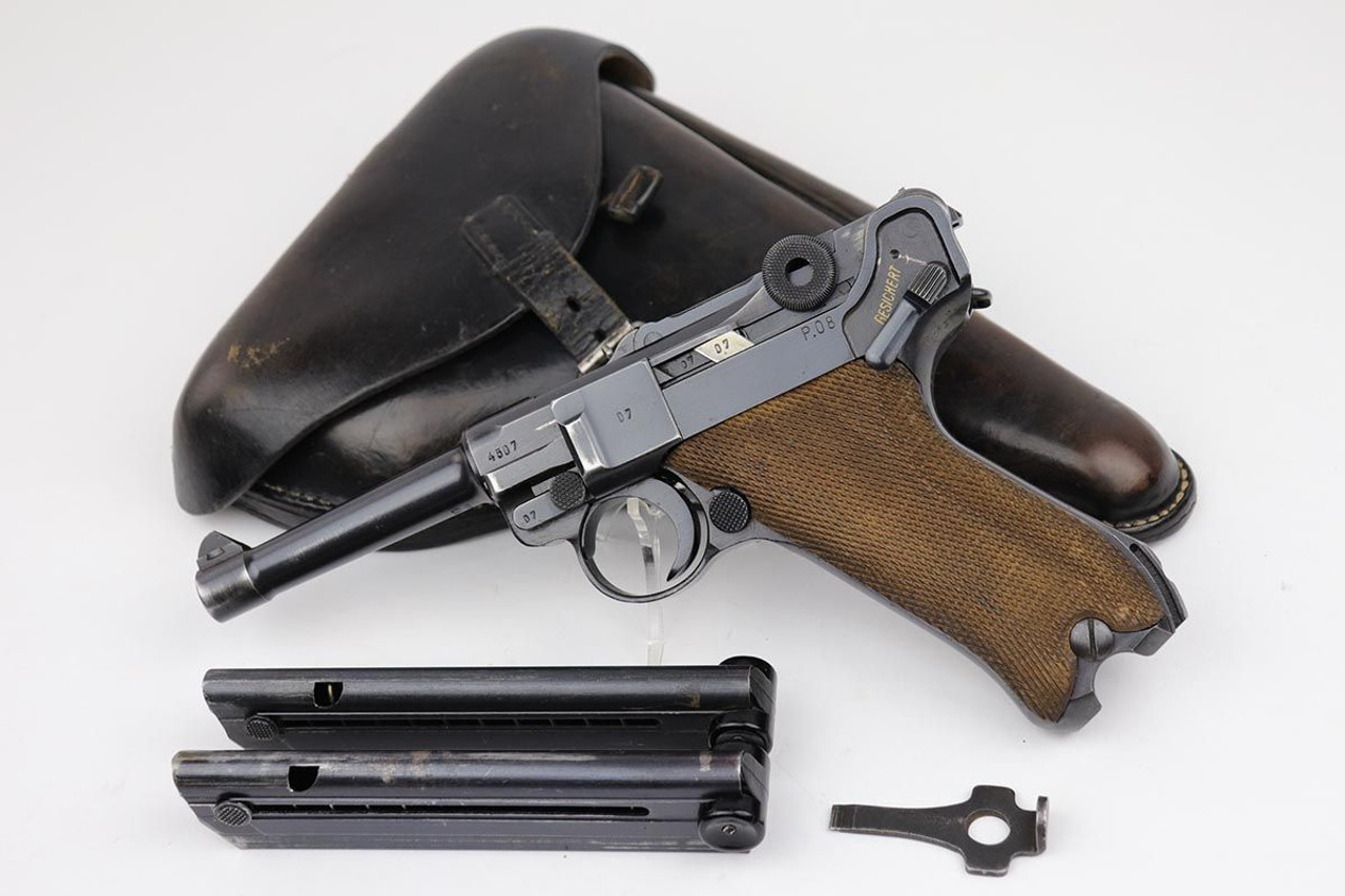 Complete Nazi Mauser Luger Rig - 1