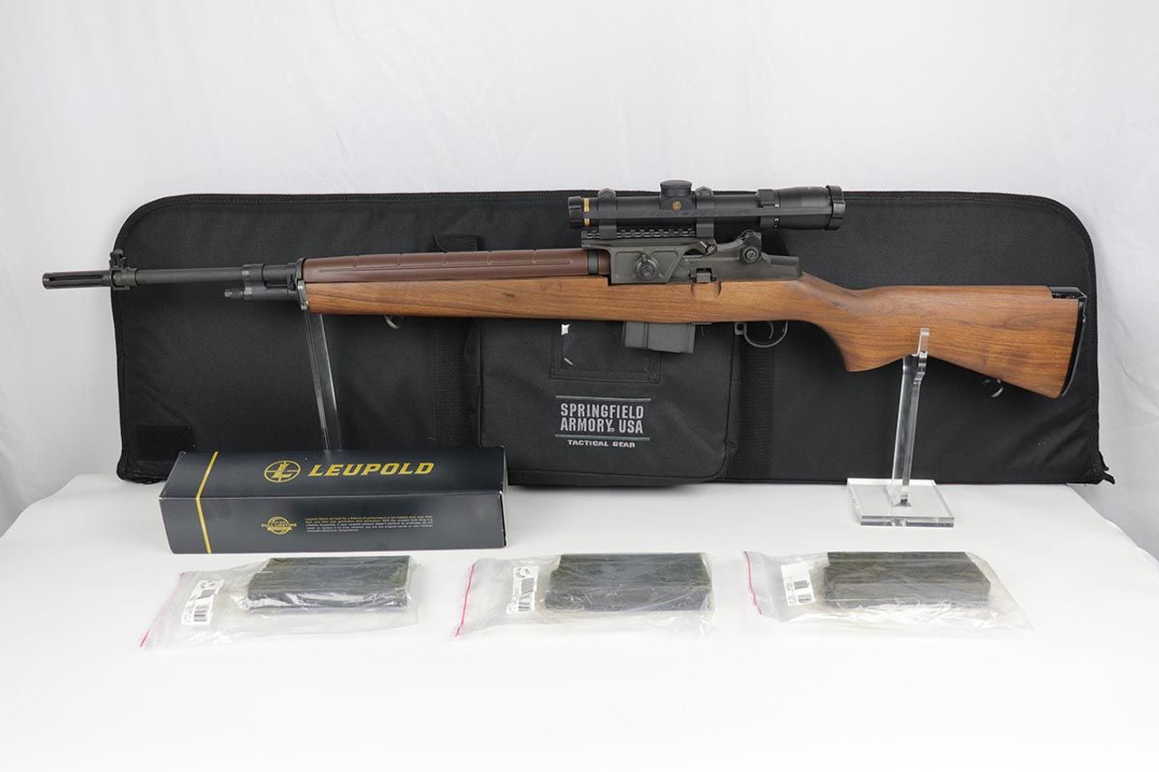 Mint Springfield Armory M1A Super Match - Leupold Scope - 1