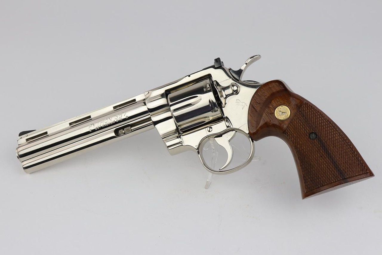 Beautiful Nickel Colt Python - 1981 - 1