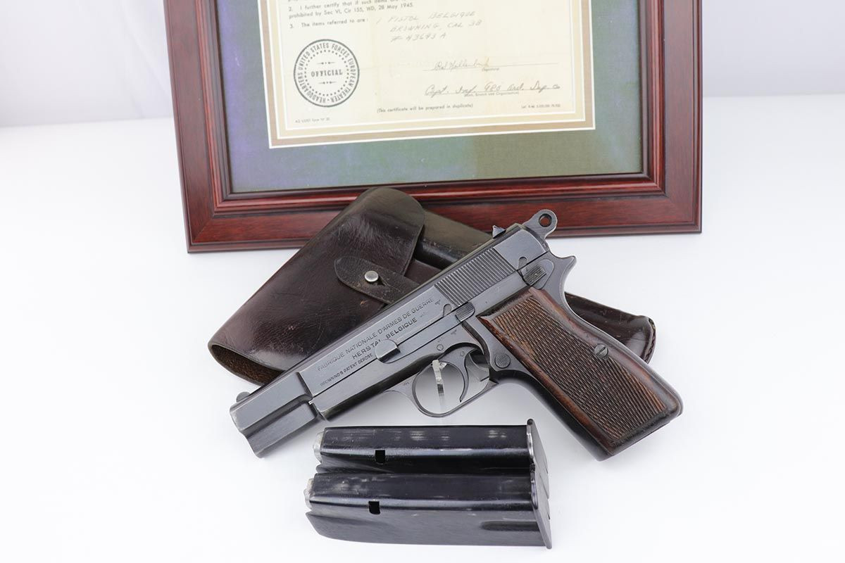 Nazi Browning Hi Power Rig - Capture Document - 1