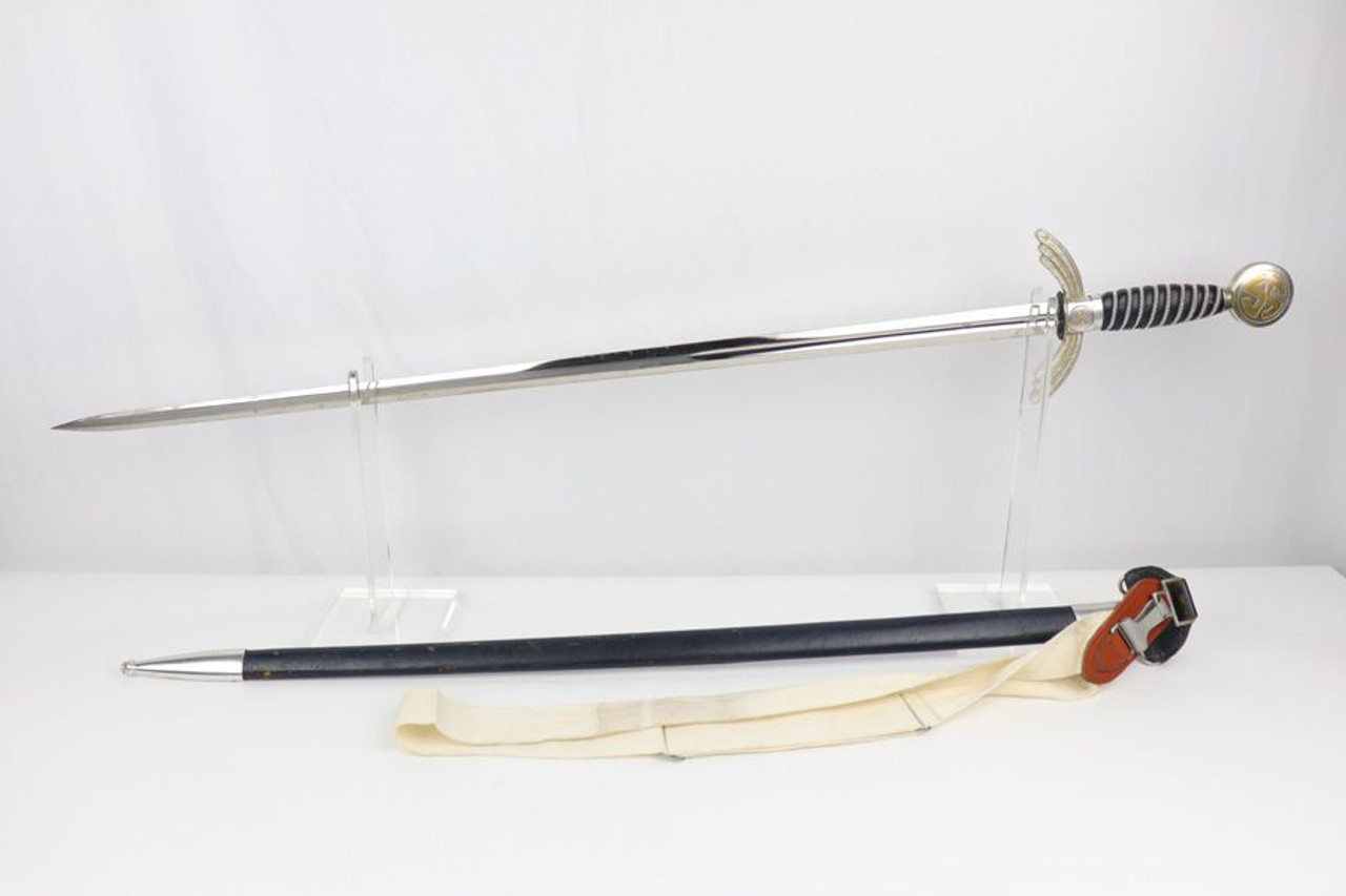 Luftwaffe Sword with Sash & Hanger - 1