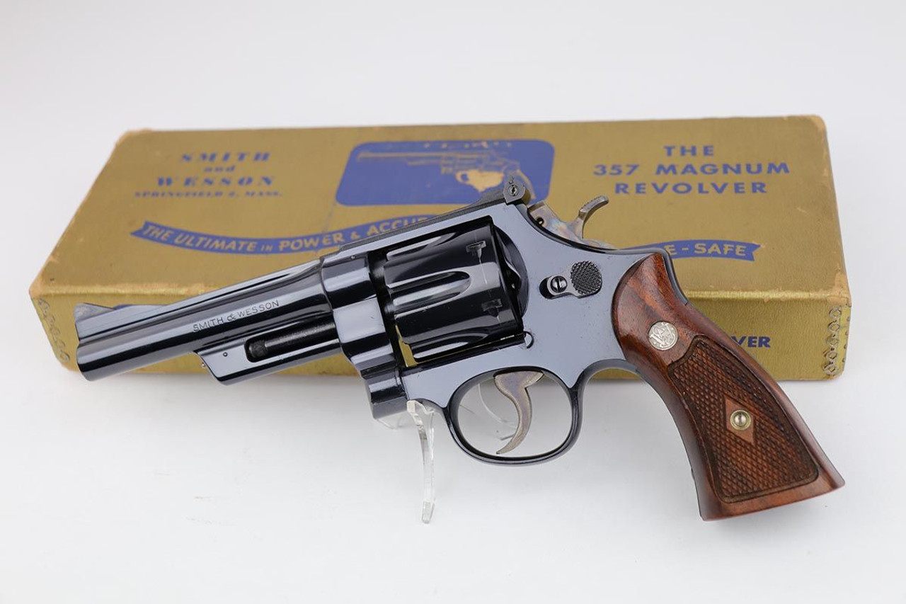 ANIB Smith & Wesson Pre-27 Revolver - Rare Five Inch Barrel - 1