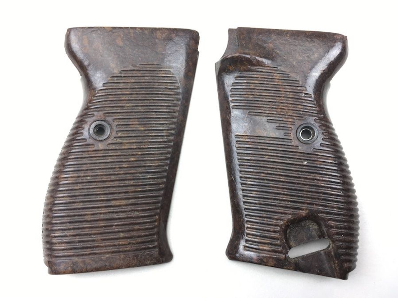 Reddish / Brown P.38 Bakelite Grips - 1