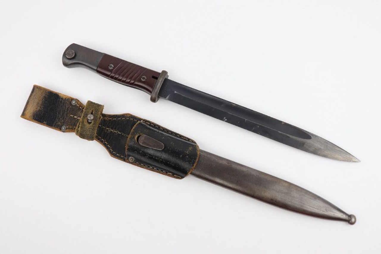 1943 K98 Rifle Bayonet - Matching Scabbard - 1
