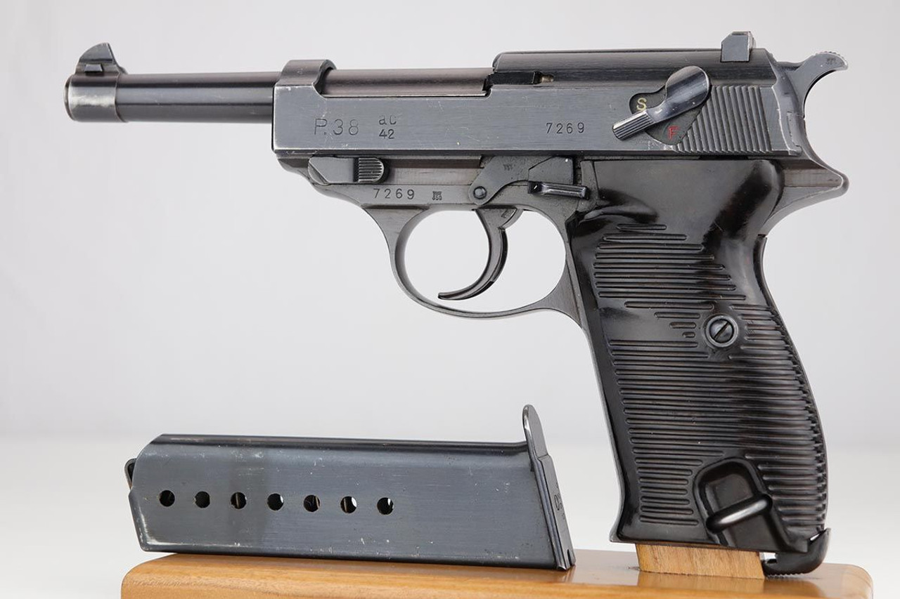 Terrific 1942 Walther P.38 - Matching Magazine - 1