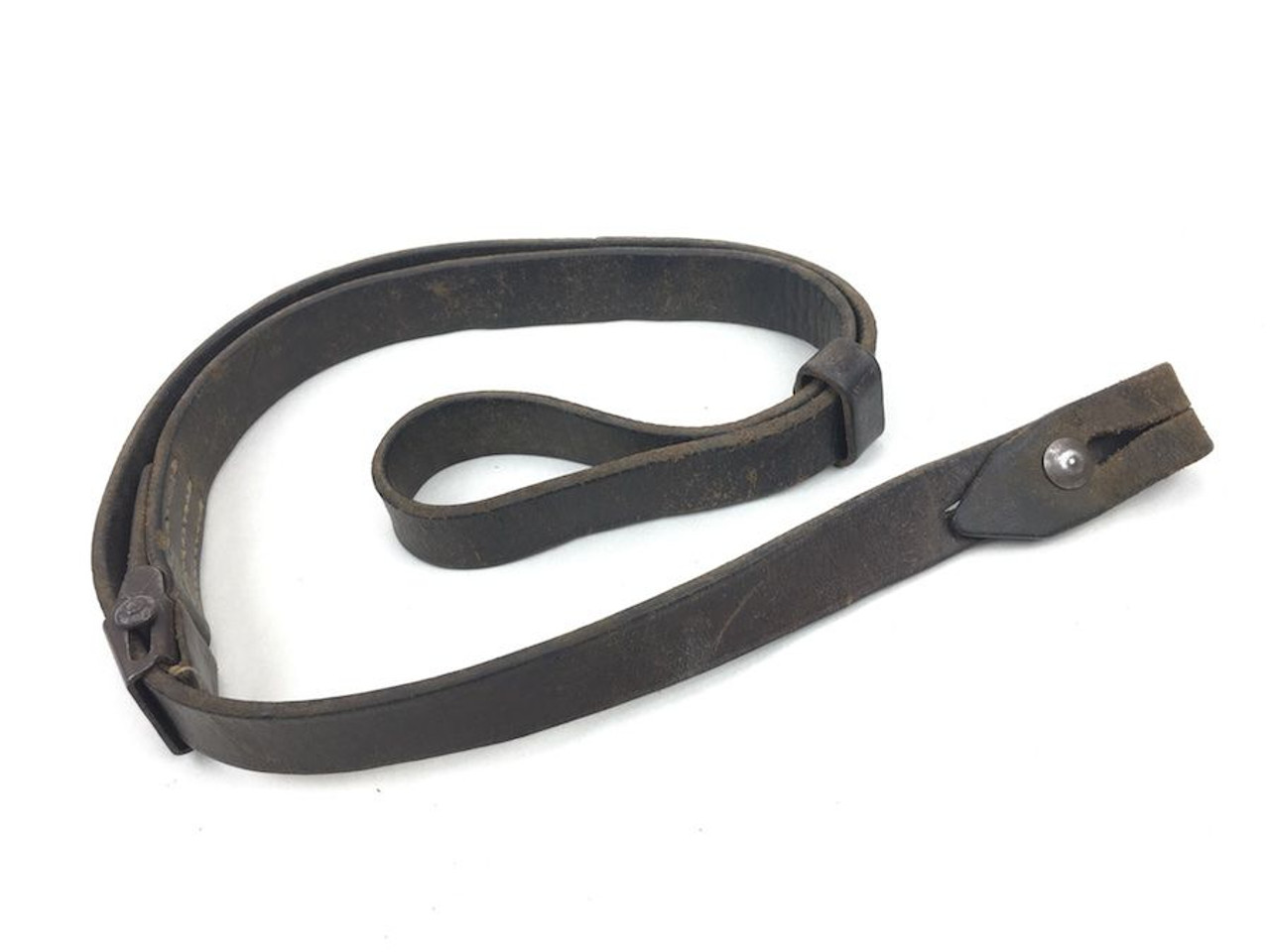 Original German MP-40 Leather Sling - Dated 1942 - 1