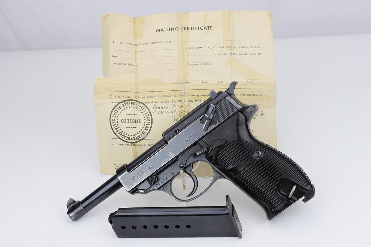 Scarce 1940 Walther P.38 - Capture Document - 1