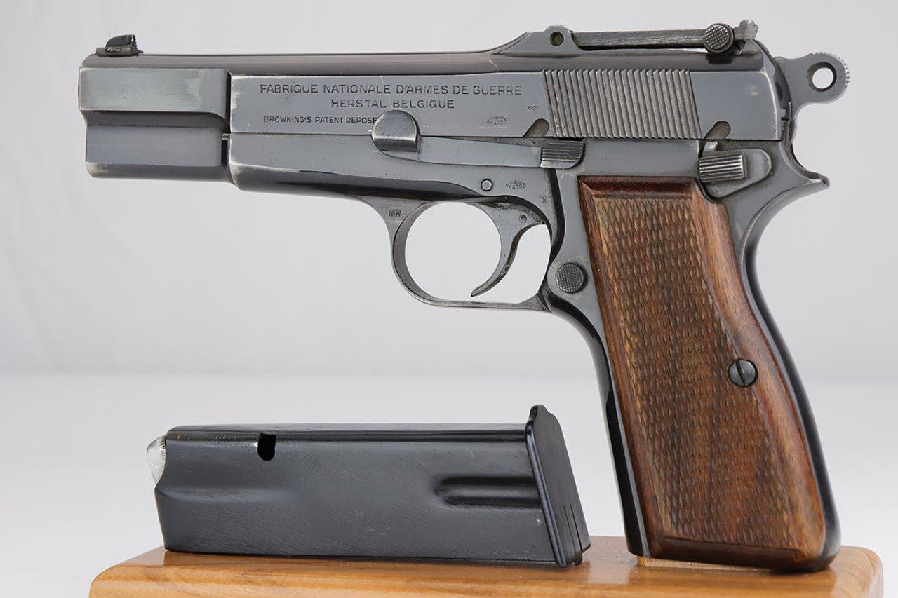 Early FN Browning Hi Power - Tangent Sight - 1