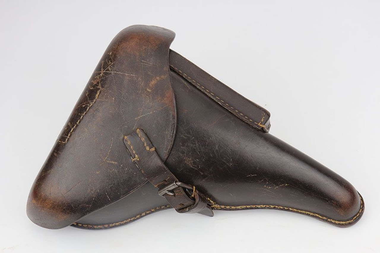 1940 Luger Holster - Brown Leather - 1