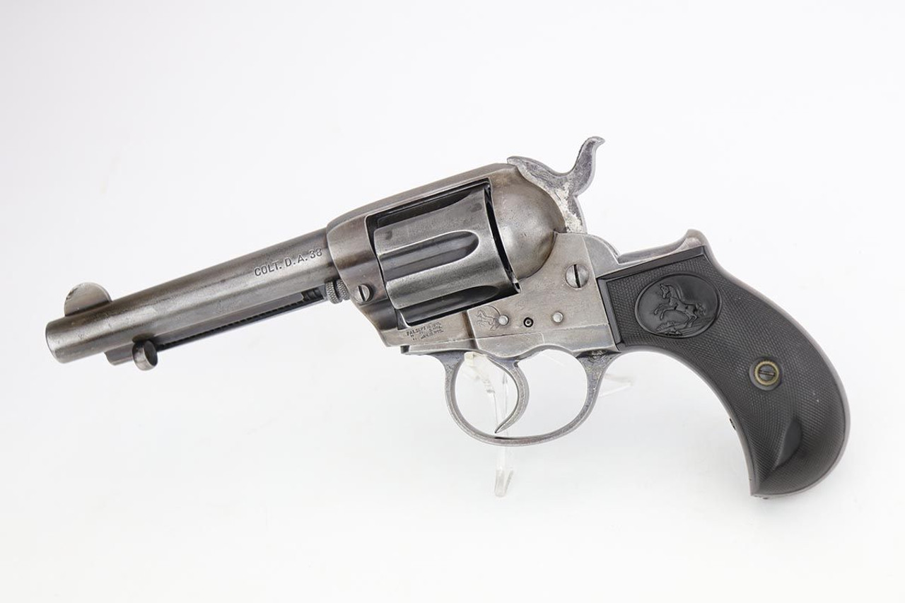 Colt Model 1877 Lightning - Factory Engraving - 1