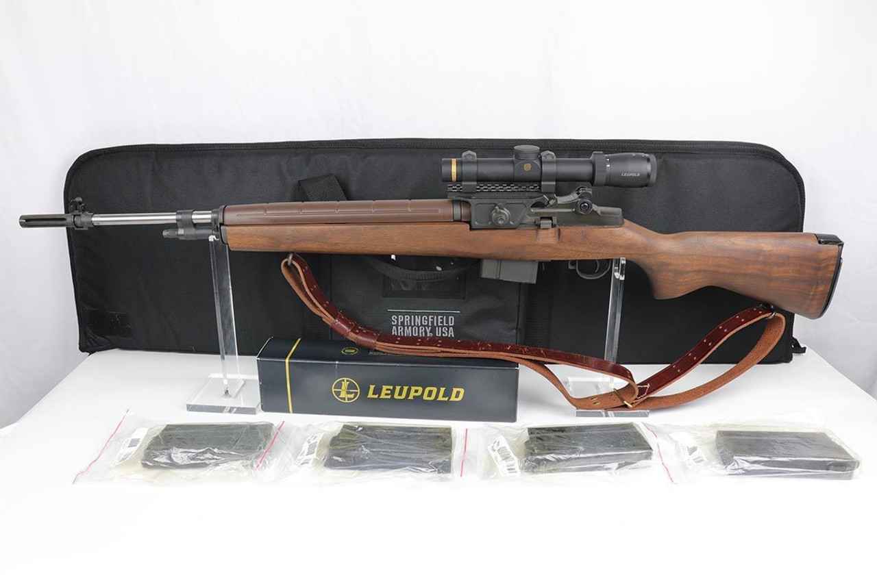 Mint Springfield Armory M1A Super Match - Leupold Scope - 1