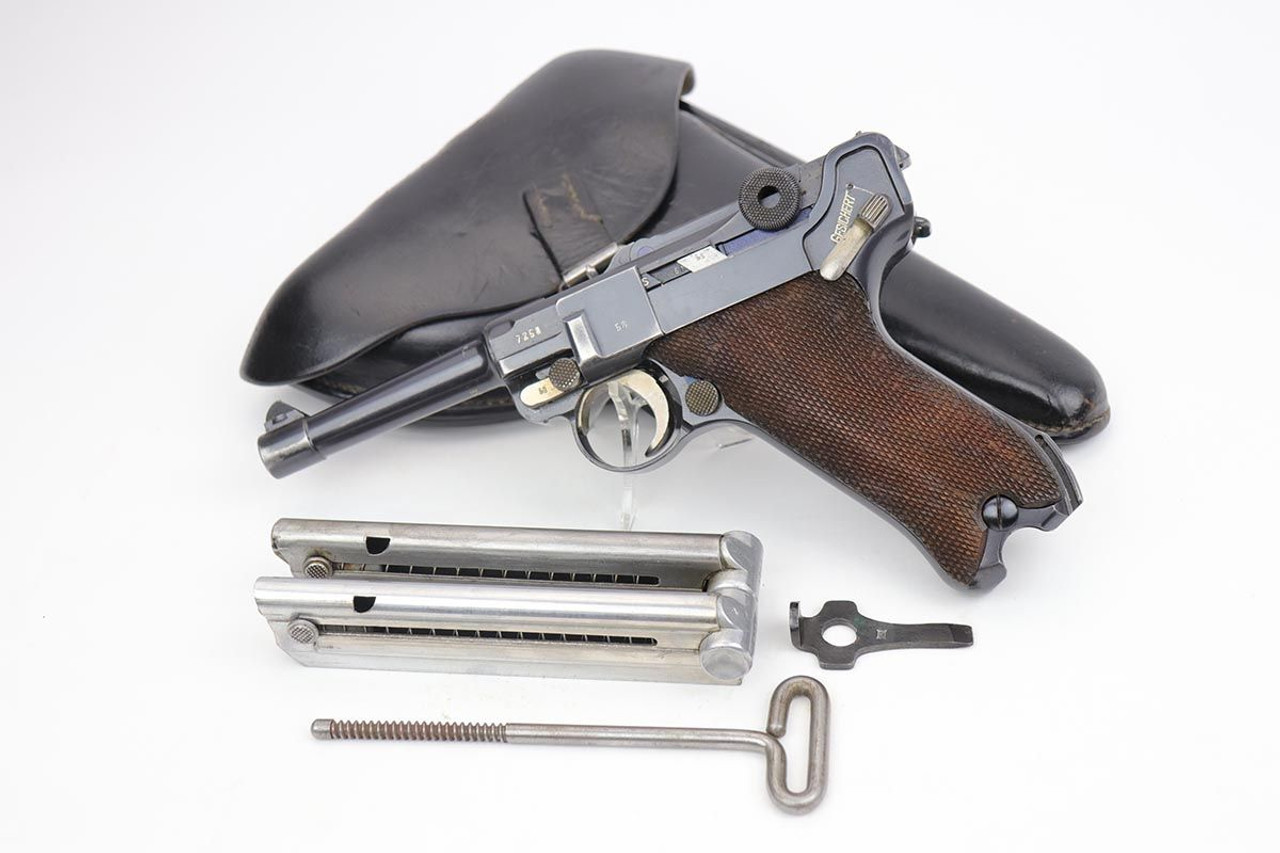 Scarce Nazi Mauser Luger Rig - K Date - 1