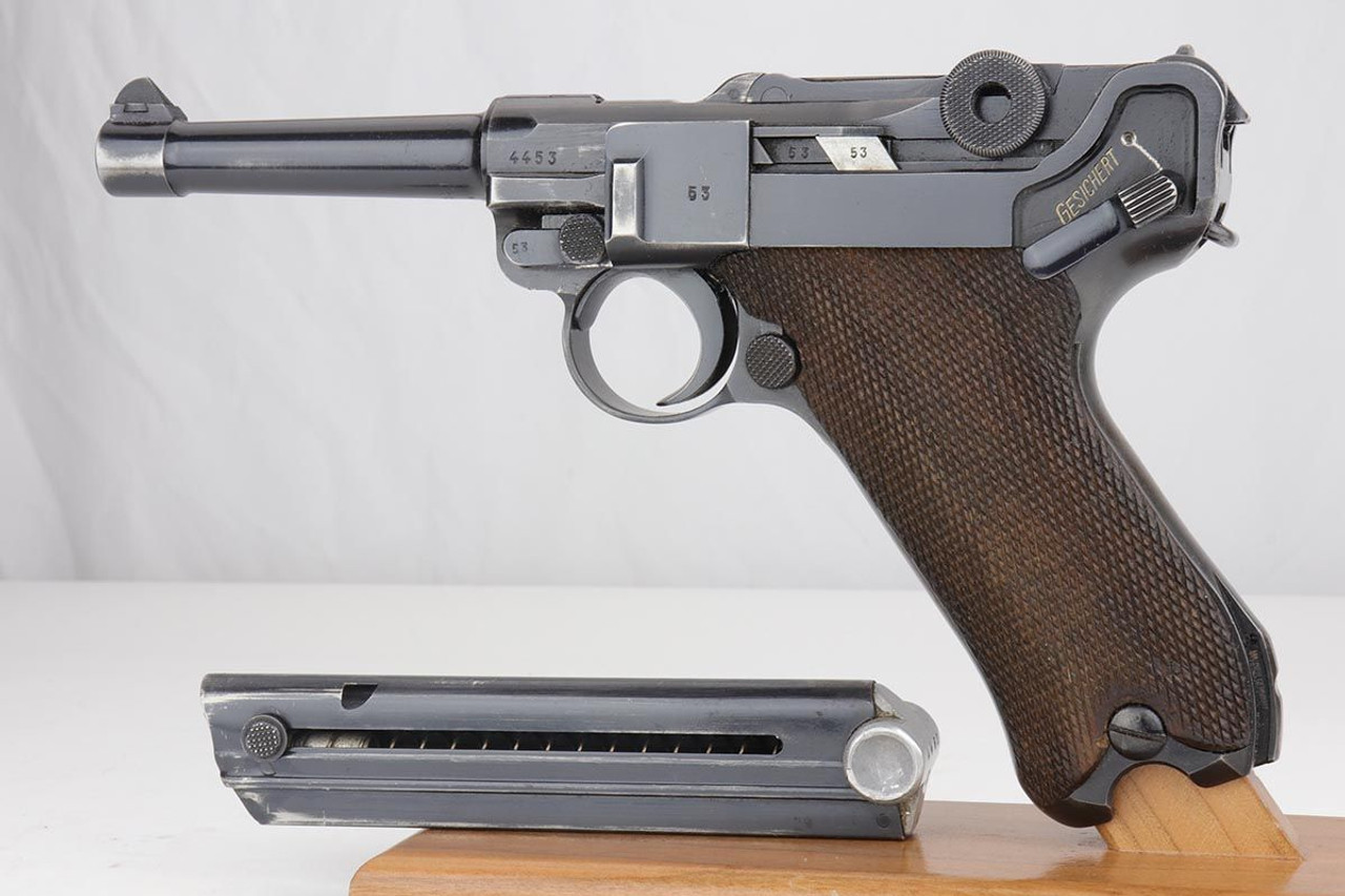 1937 Nazi Mauser Luger - Matching Magazine - 1