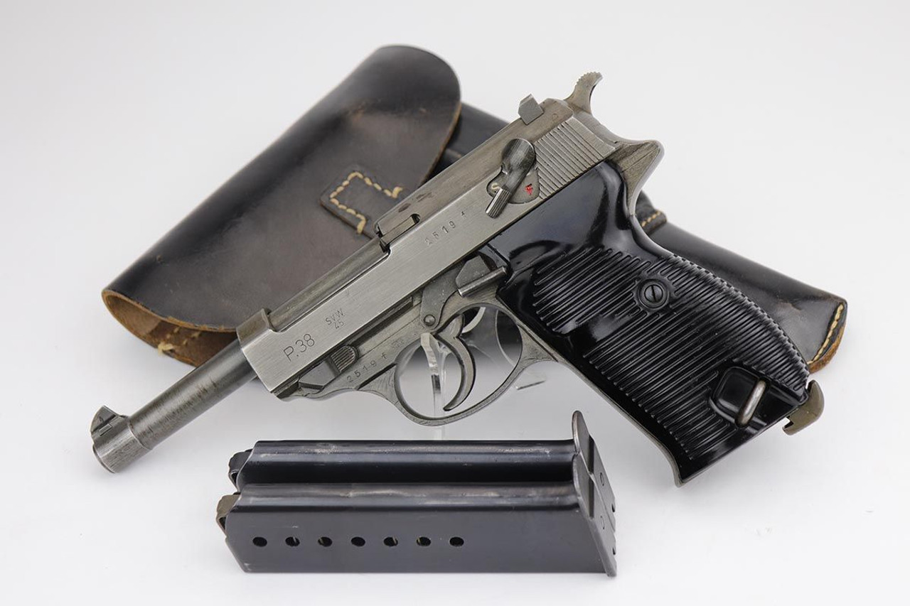 Rare Nazi Mauser P.38 svw 45 Rig - All Phosphate - 1
