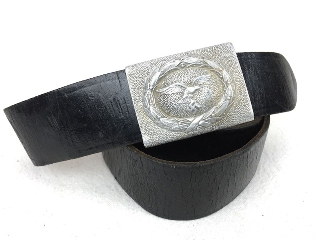 1939 Luftwaffe Buckle & Belt - 1